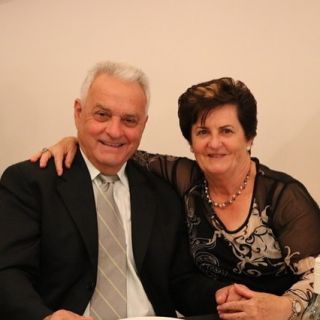 All smiles for Italo and Maria 👫