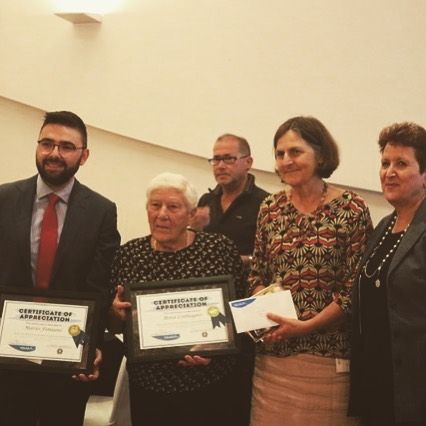 Youth and Senior Award Winners for our community volunteer award ceremony 2018 🙌👏